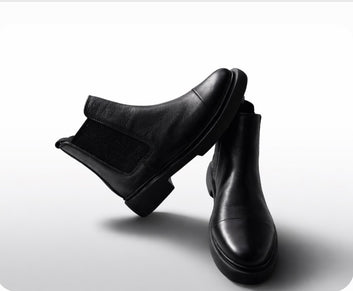 Chelsea boots en cuir